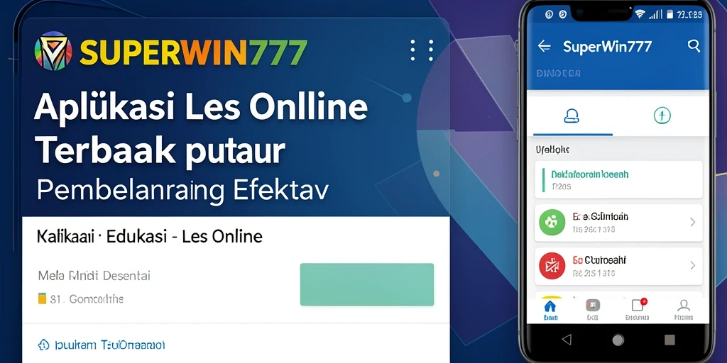 Tampilan antarmuka SUPERWIN777 yang menarik dan fungsional.